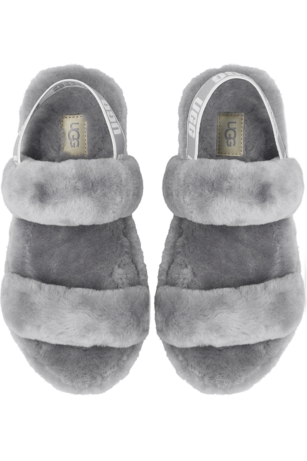 Grey Oh Yeah shearling sandals UGG Kids Ugg Oh Yeah Women S Soft Amethyst Casual Lifestyle Sandal SchaferandweinerShops Germany